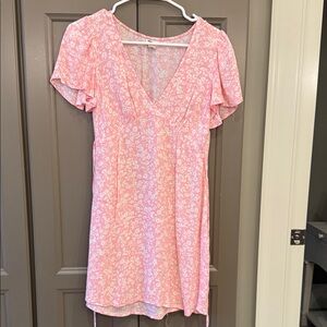 Billabong Pink Floral Sundress